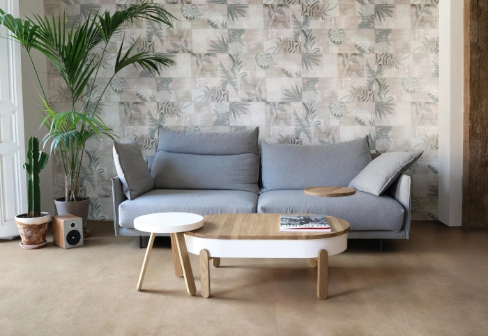 Stream Anthracite Mat  60X60