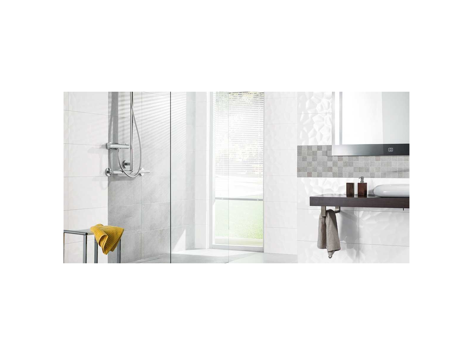 System - Color One - Boa Bílá 30 X 90