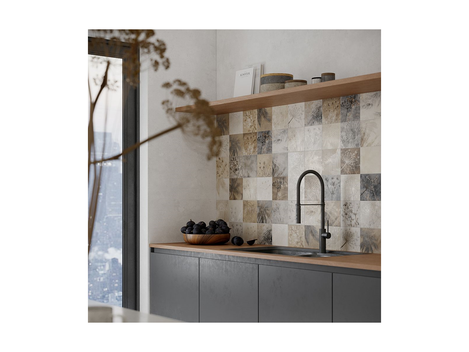 Taco Herbal Almond 16,5X16,5