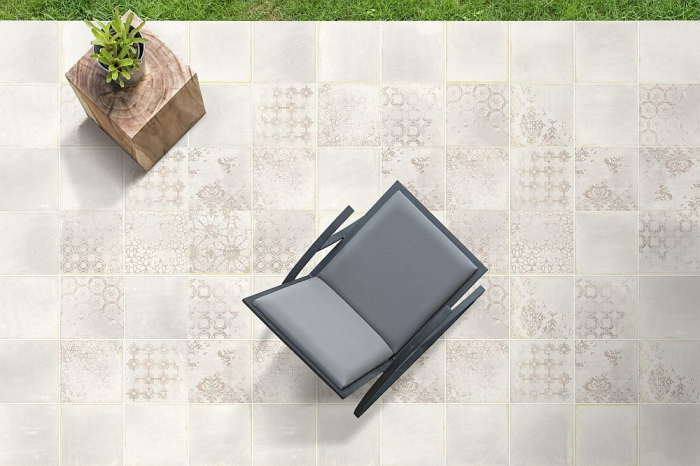 Terracota Blanco 20x20