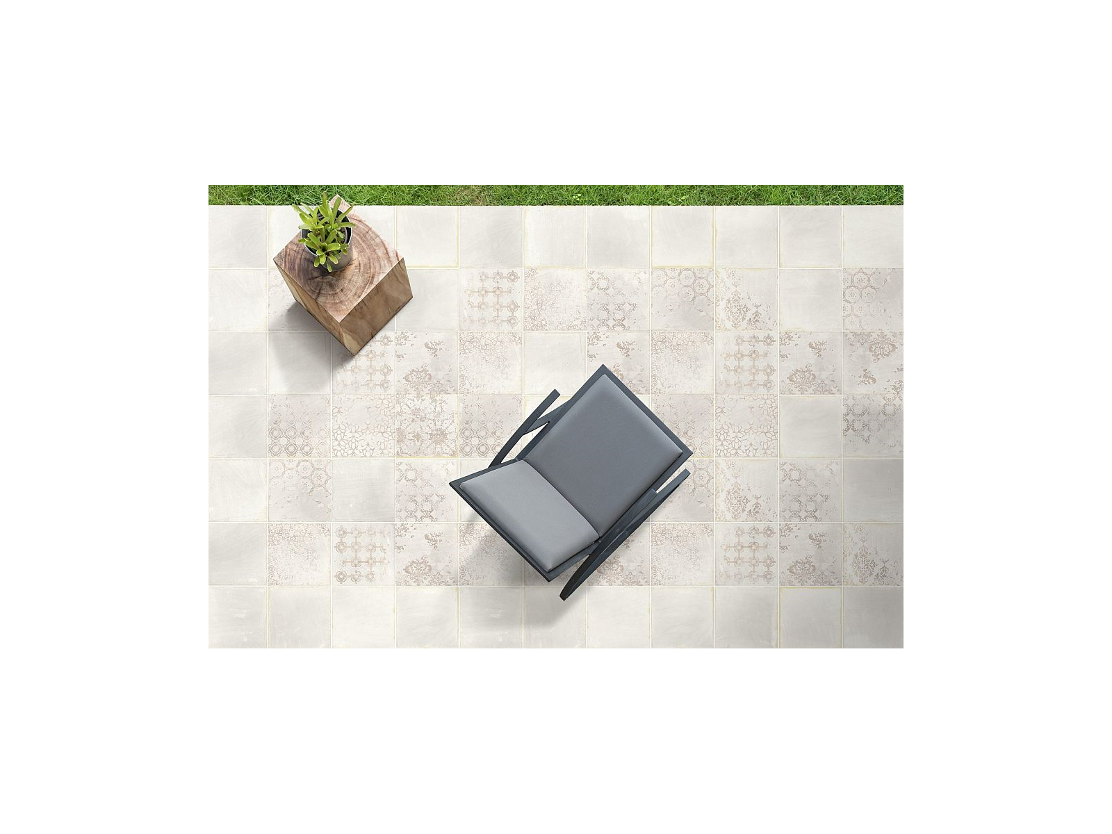 Terracota Blanco Decor 20x20