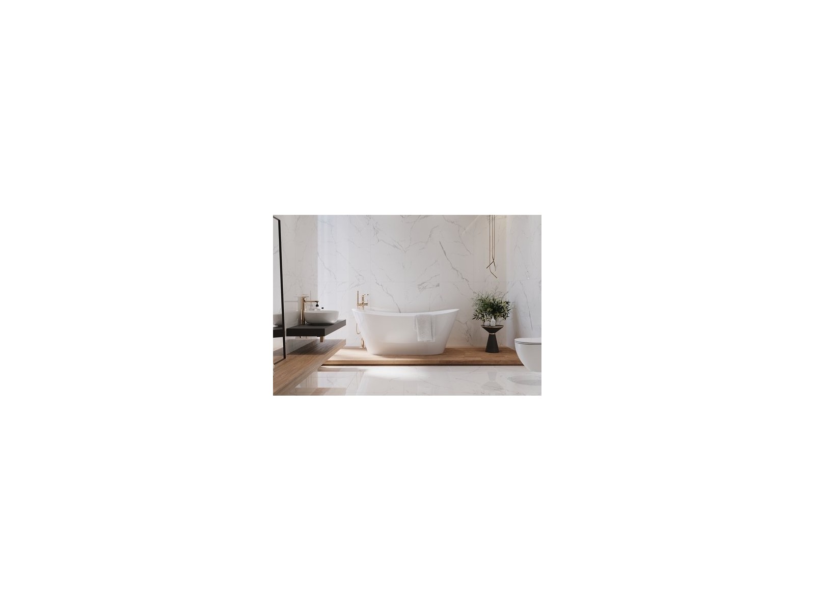 Tillita Statuario White Lesk Rektifikovaná 60X120