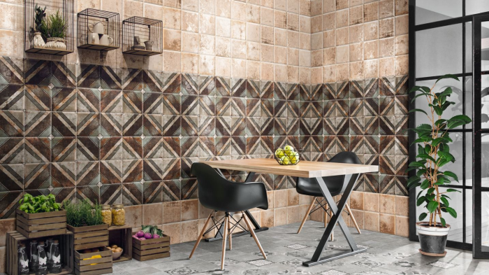 Tin-Tile Diagonal 20x20