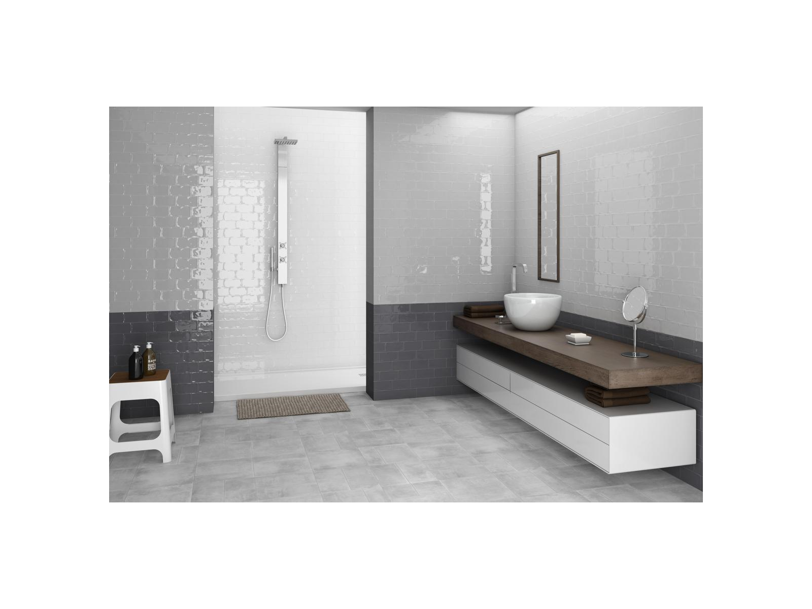 Torelo Alfaro Gris Mate 2X15