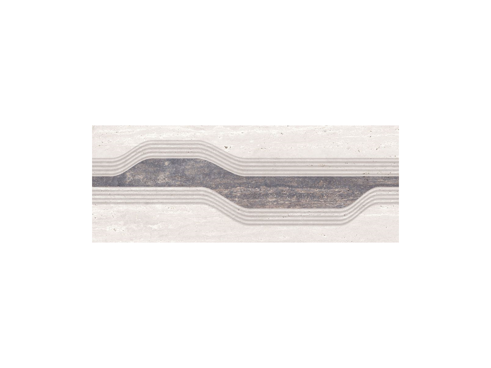 Travertino Titanium Decor 44,6x119,3