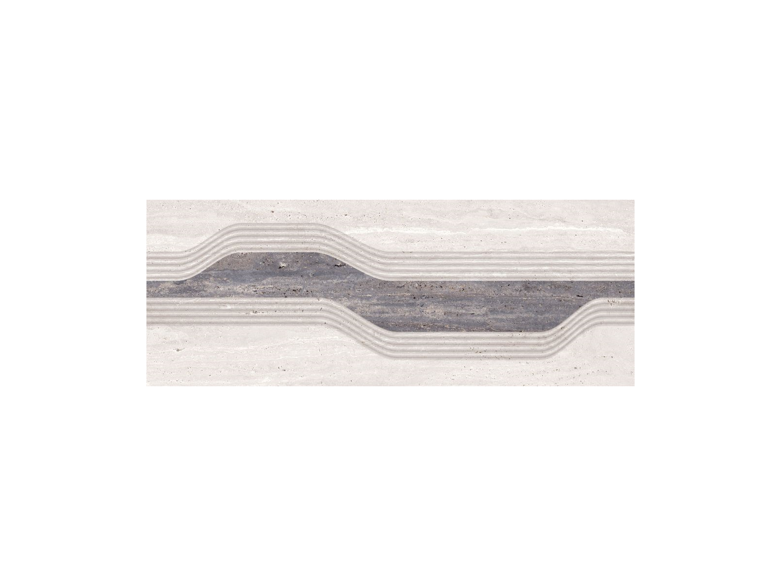 Travertino Titanium Decor 44,6x119,3
