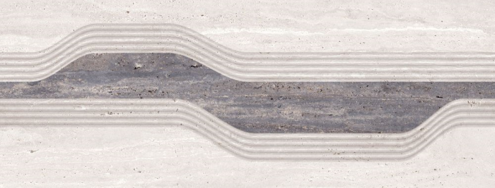 Travertino Titanium Decor 44,6x119,3