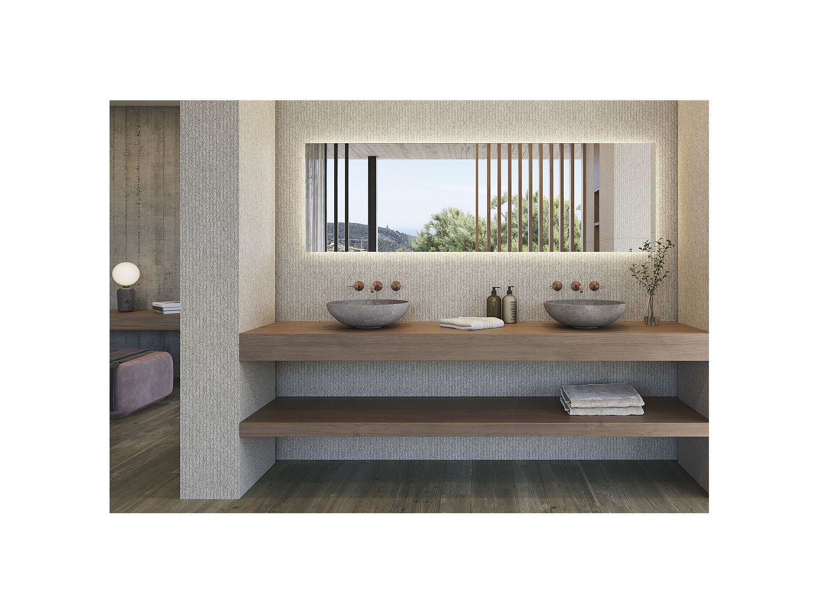 Treccia Blanco 59,6X150