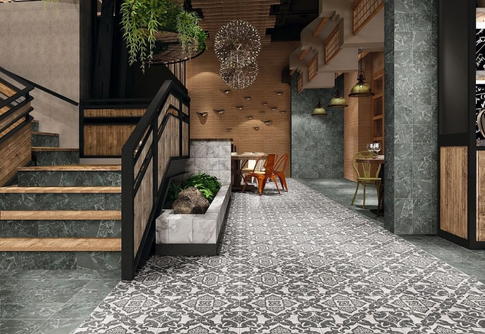 Versailles Dark 20x20