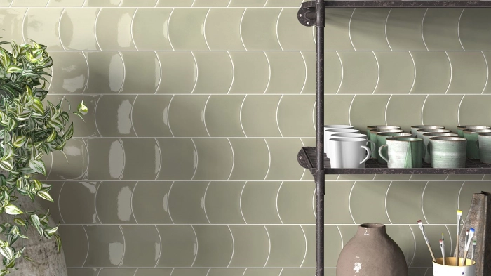 Wave Moody Blue 12X12