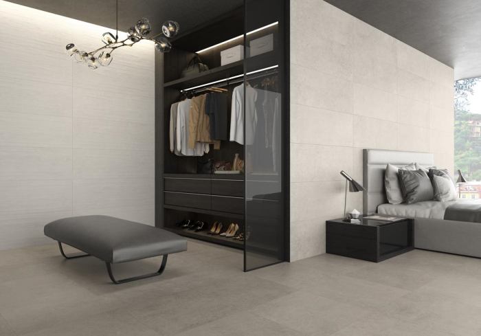 Wave Wall Concrete 30X60