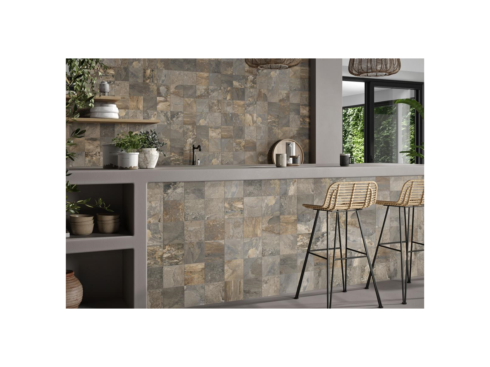 Wells Multicolor 15X15