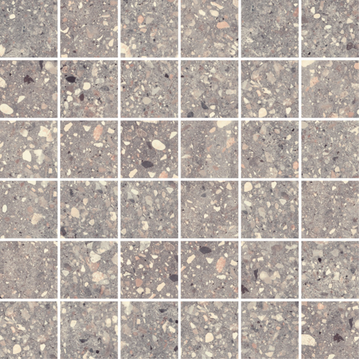 Wind Grey Natural Mosaico 30x30