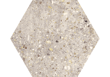 Wind Ivory Natural Hexagon 25x29