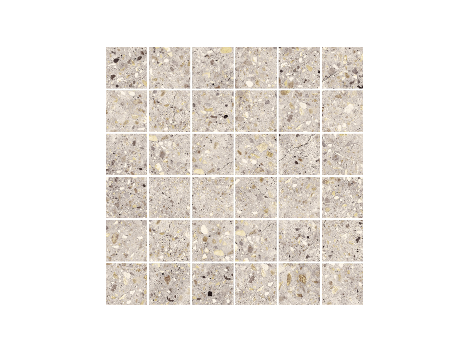 Wind Ivory Natural Mosaico 30x30