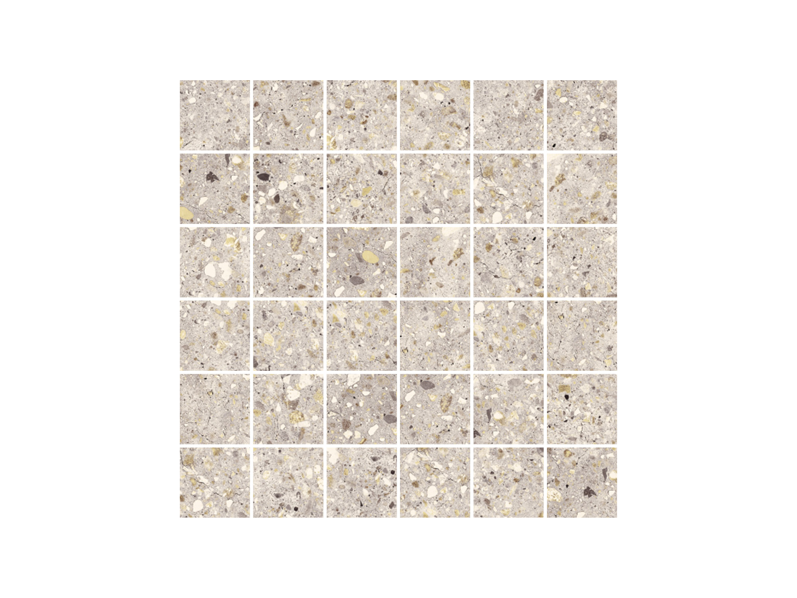 Wind Ivory Natural Mosaico 30x30