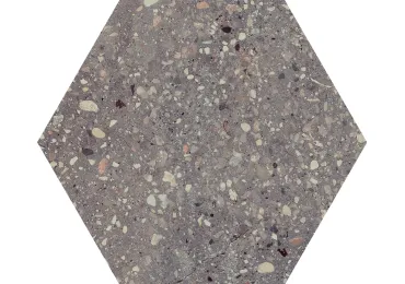 Wind Moss Natural Hexagon 25x29