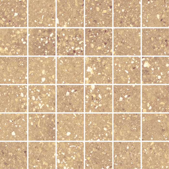 Wind Ochre Natural Mosaico 30x30