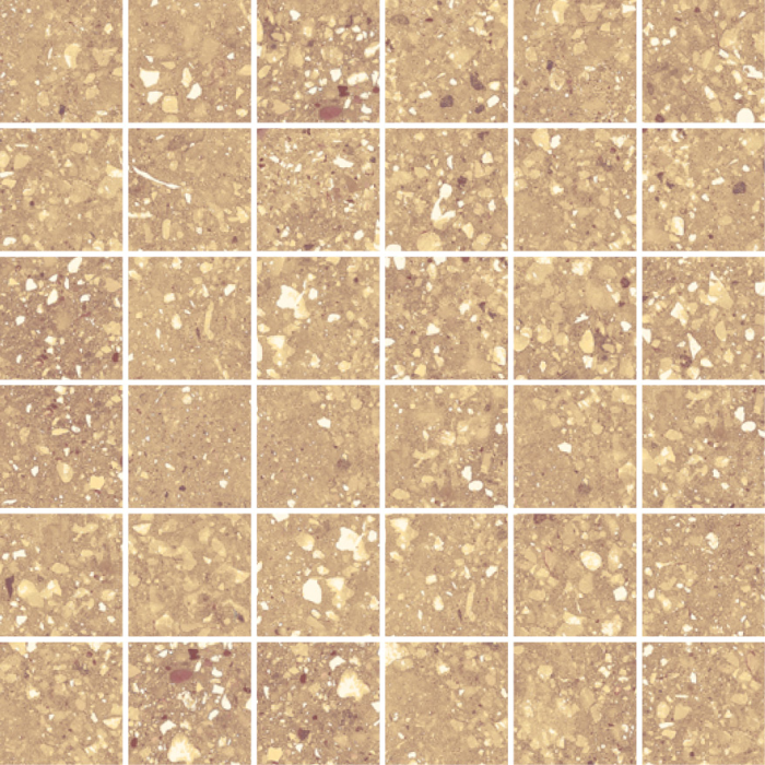 Wind Ochre Natural Mosaico 30x30