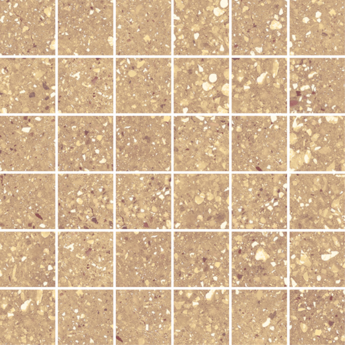 Wind Ochre Natural Mosaico 30x30