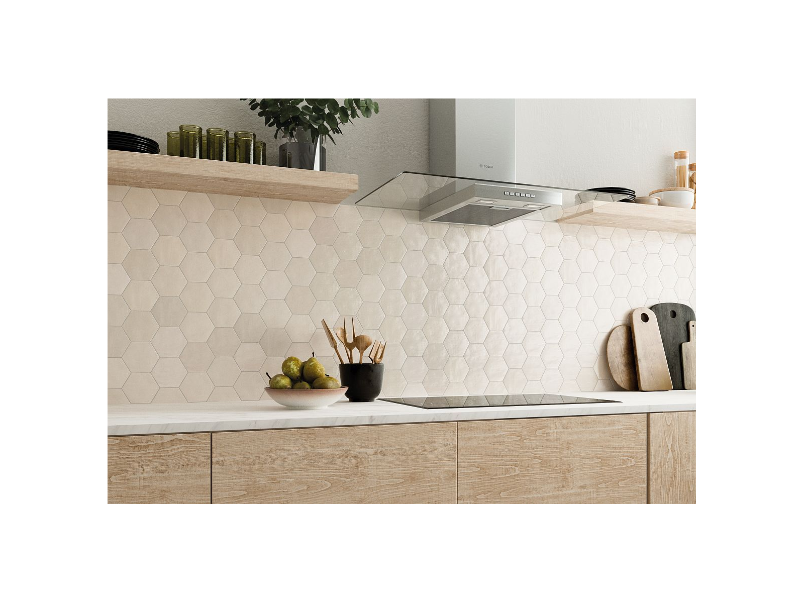 Zellige Hexa Graphite 10.8X12.4